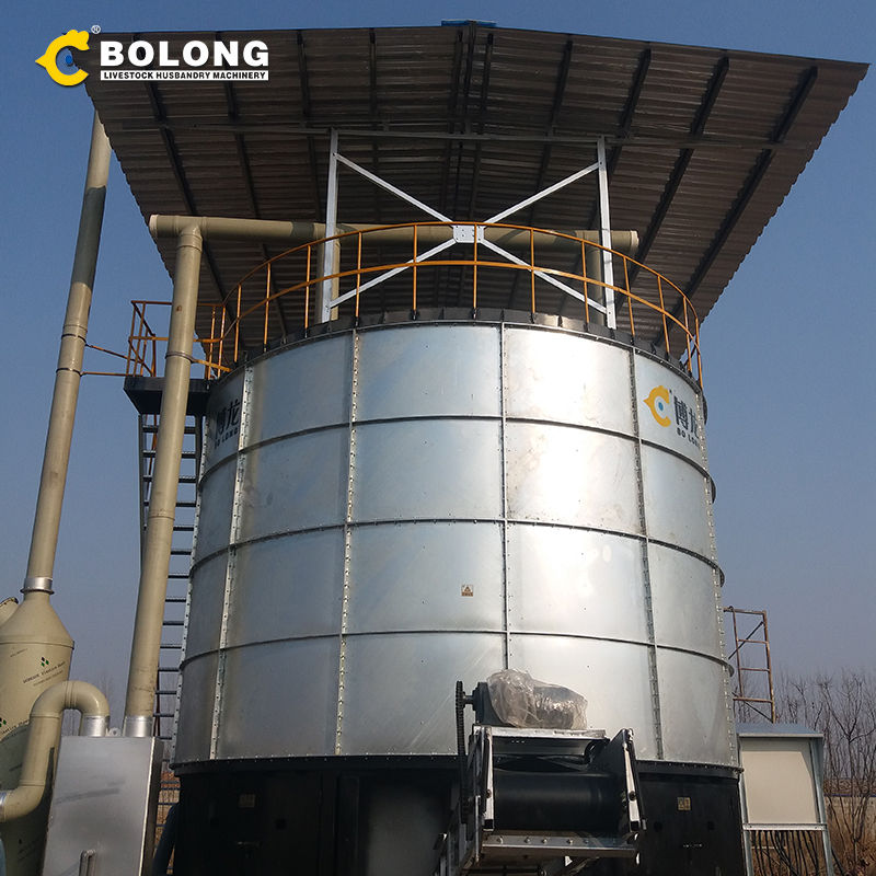revolutionary manure composting machine